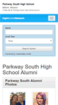 Mobile Screenshot of parkwaysouthhighschool.org